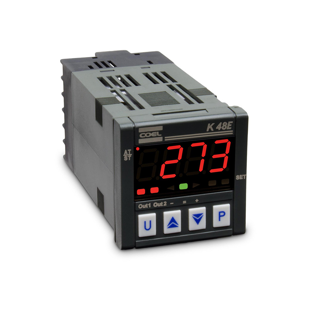 Controlador Digital de Temperatura 48x48 4 Digitos 1 Saida Alarme a Rele 2NAF - Coel