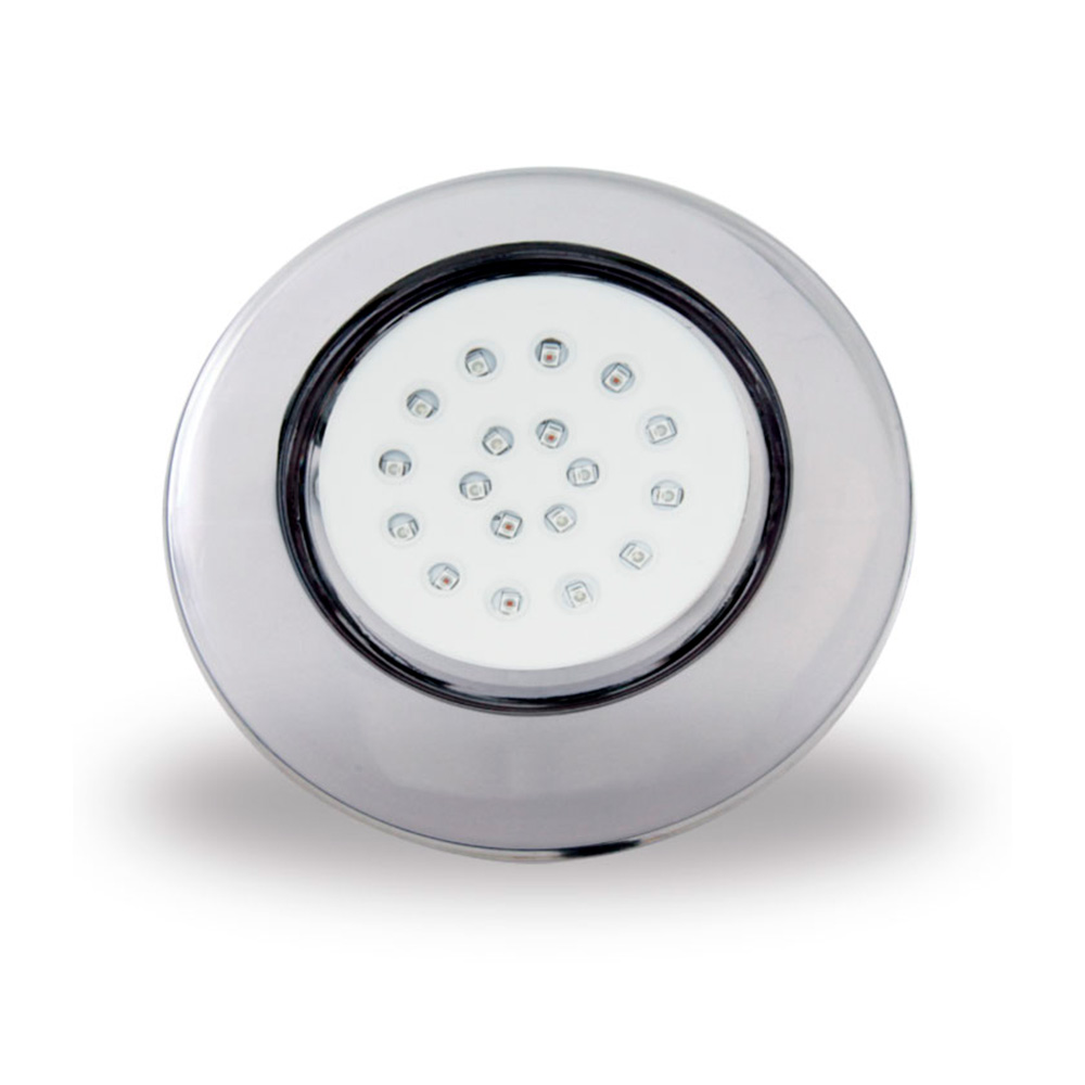 Luminaria LED Piscina 18W 12V RGB Policarbonato Transparente - Iluctron