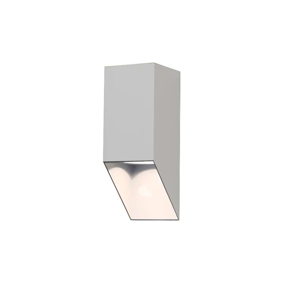 Arandela Branca Aluminio 15 cm P/ 1 Lampada GU10 - Lustres Ideal