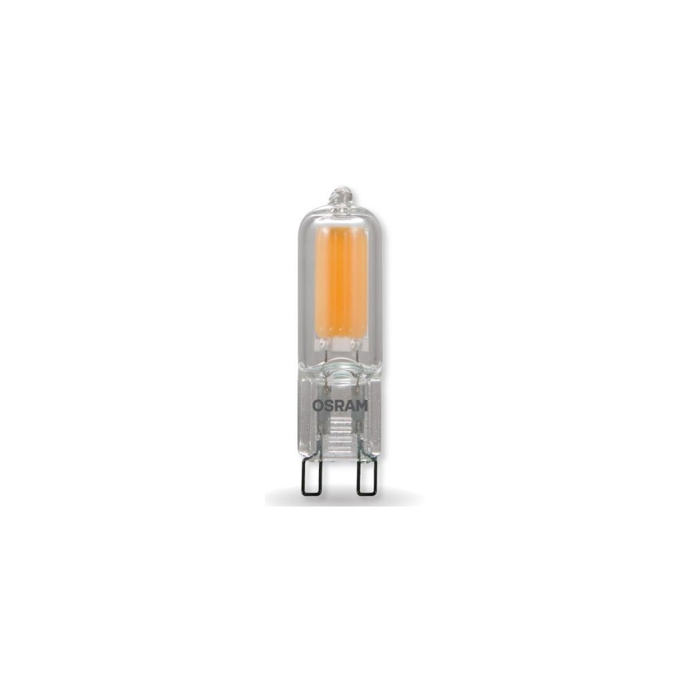 Lâmpada Led Pin Glass 2W 127V Luz Amarela 200 Lúmens - Osram