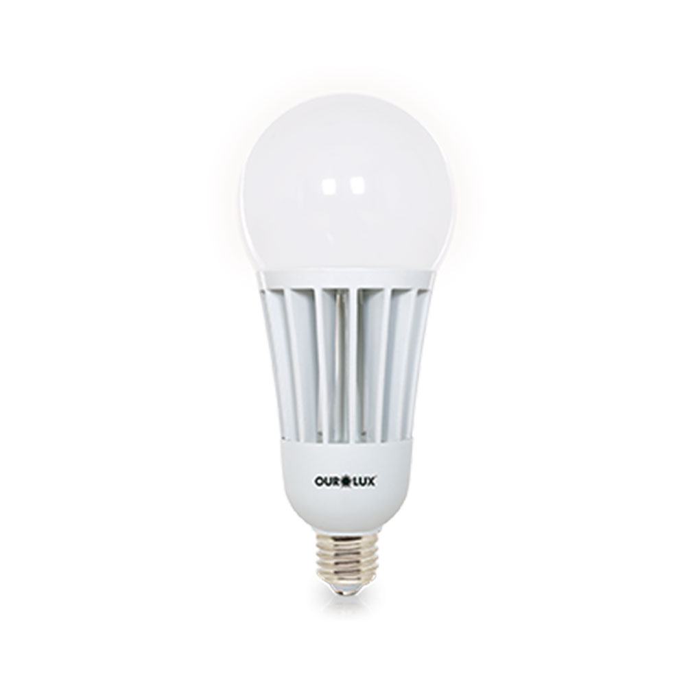Lâmpada LED Alta Potência 100W Bivolt Luz Branca E27 10000 Lúmens - Ourolux