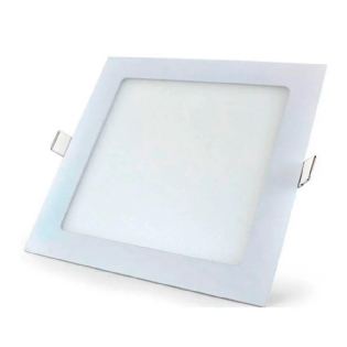 Painel Led Quadrado Embutir 18W Bivolt Luz Branca 1080LM 22,3 cm - Ourolux